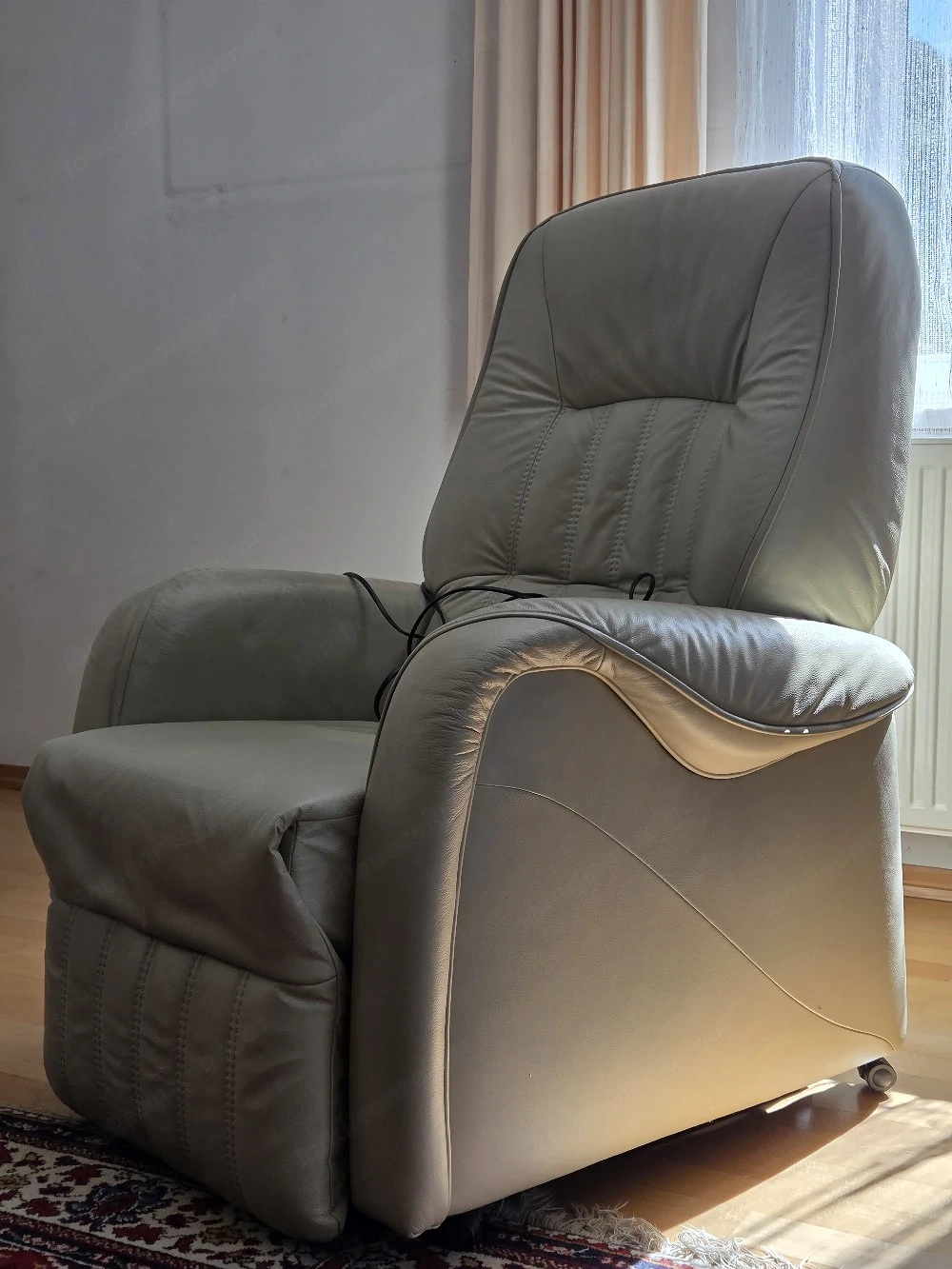 Relax- und Fernsehsessel aus Leder 
