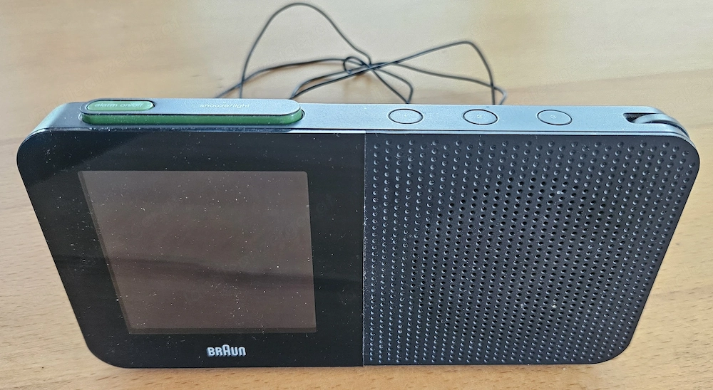 Braun BNC010BK-SRC   Funk-Radiowecker (DCF77) + FM AM Radio