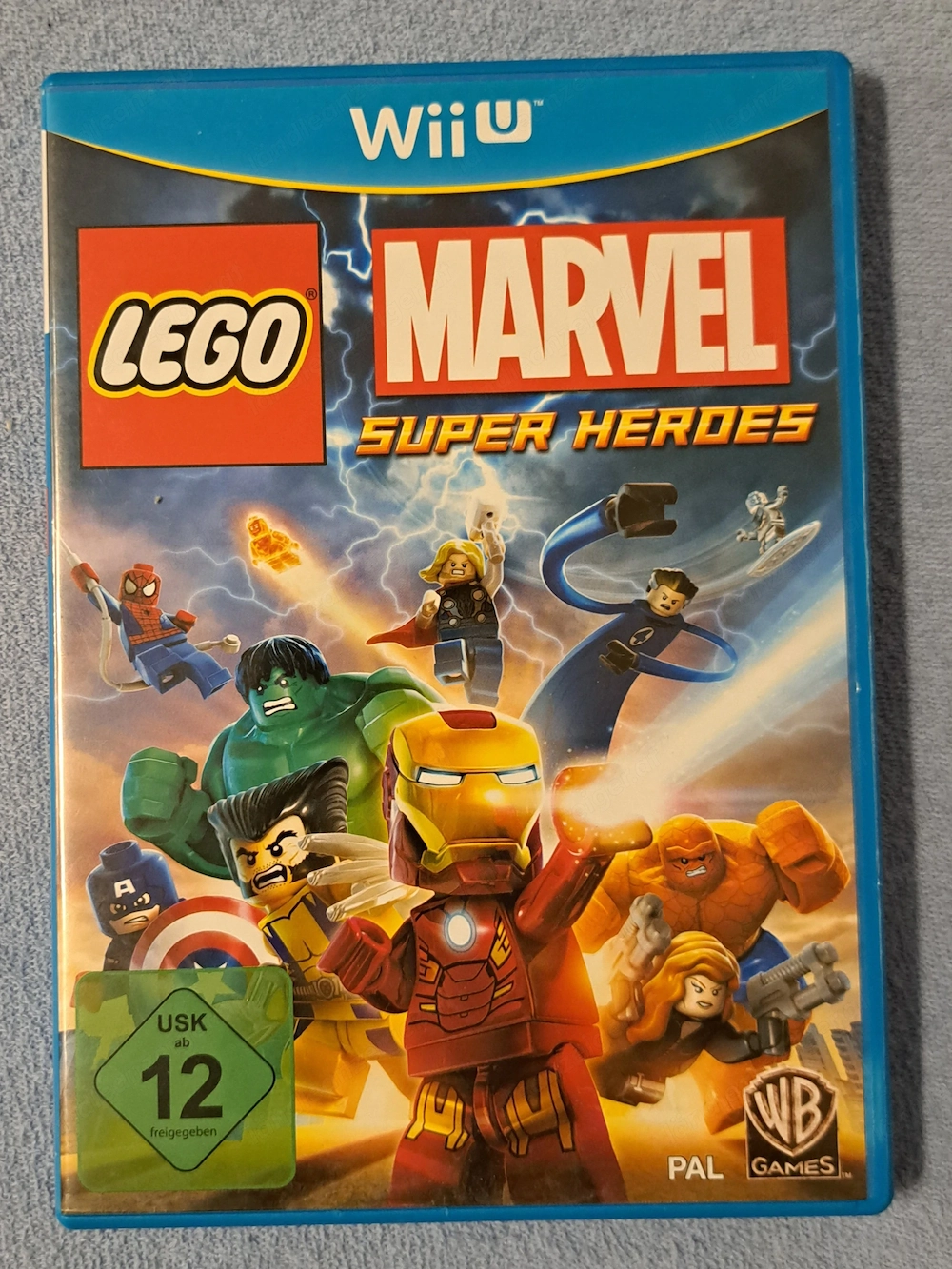 LEGO Marvel Super Heroes - Nintendo Wii U - Komplett mit Anleitung CIB - Top Zustand!