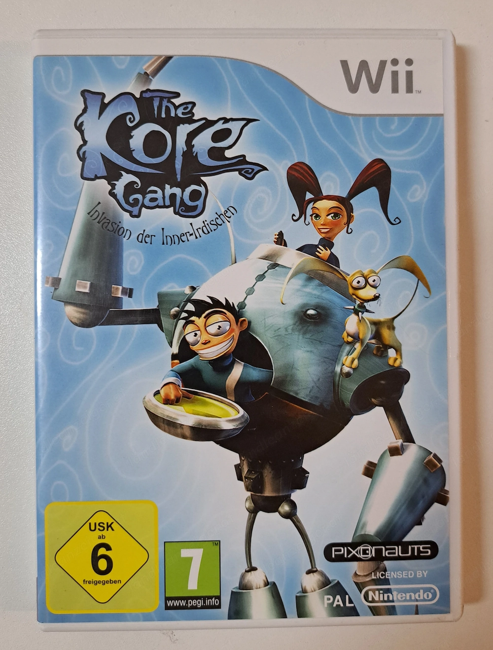 The Kore Gang: Invasion der Inner-Irdischen - Nintendo Wii - Komplett mit Anleitung CIB - Top!