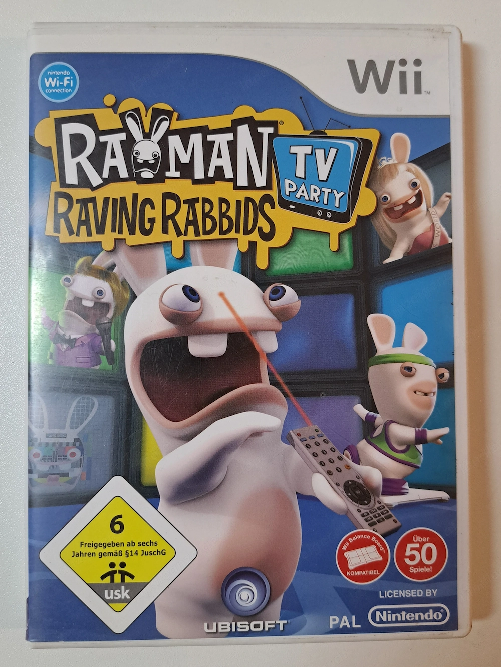 Rayman Raving Rabbids: TV Party - Nintendo Wii - Komplett mit Anleitung - USK 6 Top Zustand
