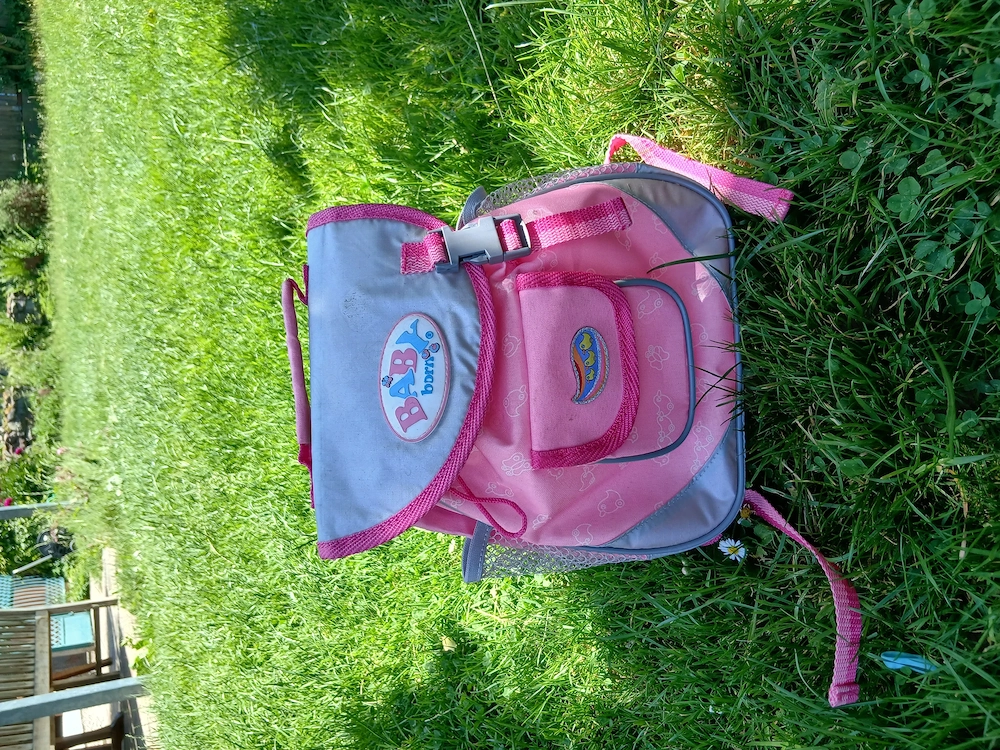 Baby Born Rucksack mit Wickelauflage