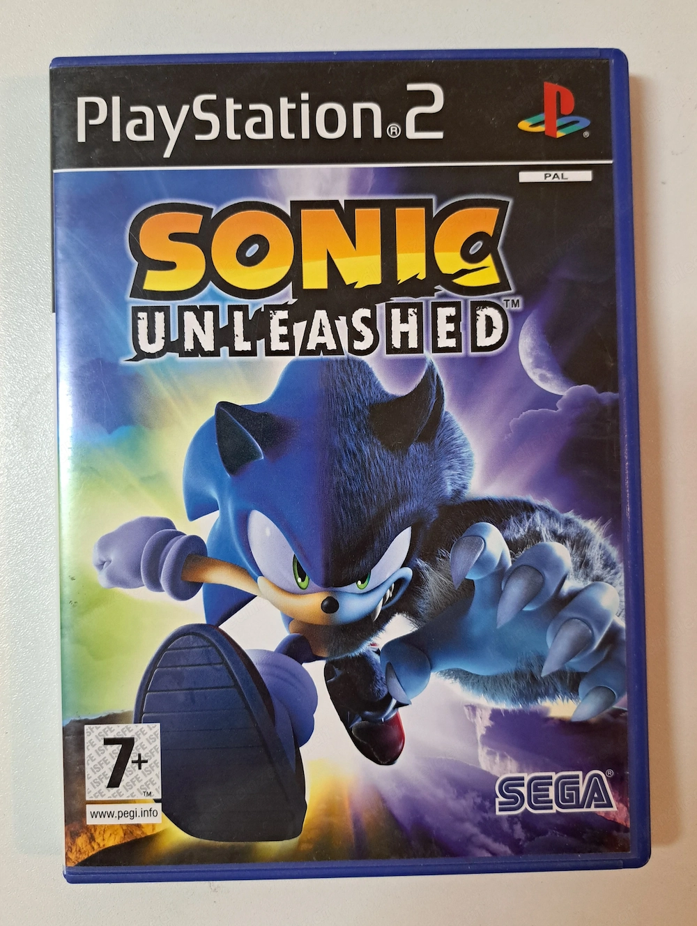 Sonic Unleashed - PS2   PlayStation 2 - CIB Komplett mit Anleitung - Deutsche Version Top!