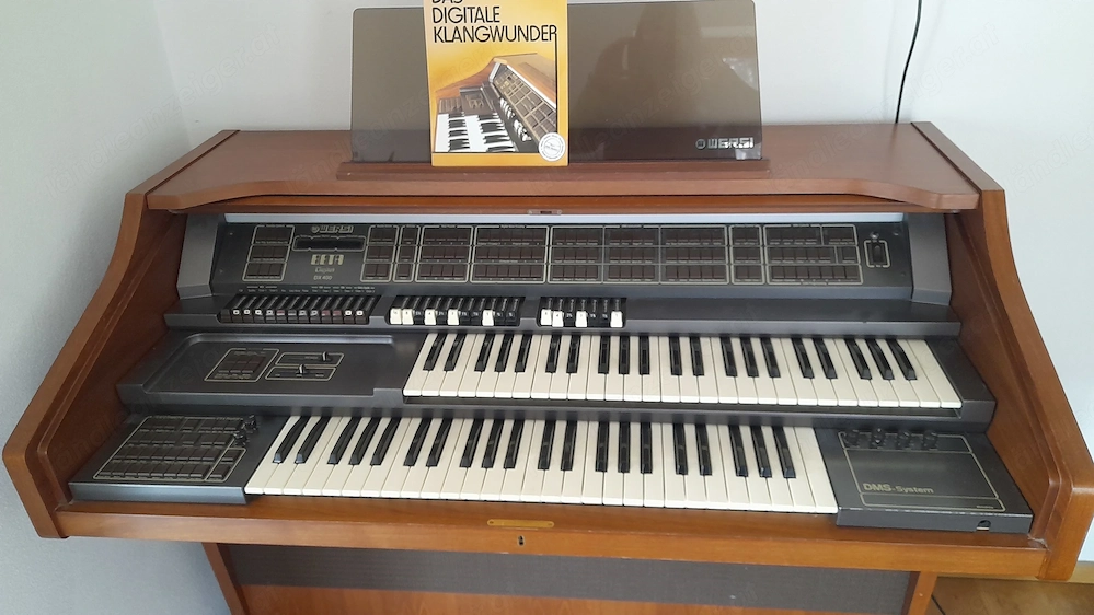 Orgel Wersi - Kultinsstrument aus den 80ern