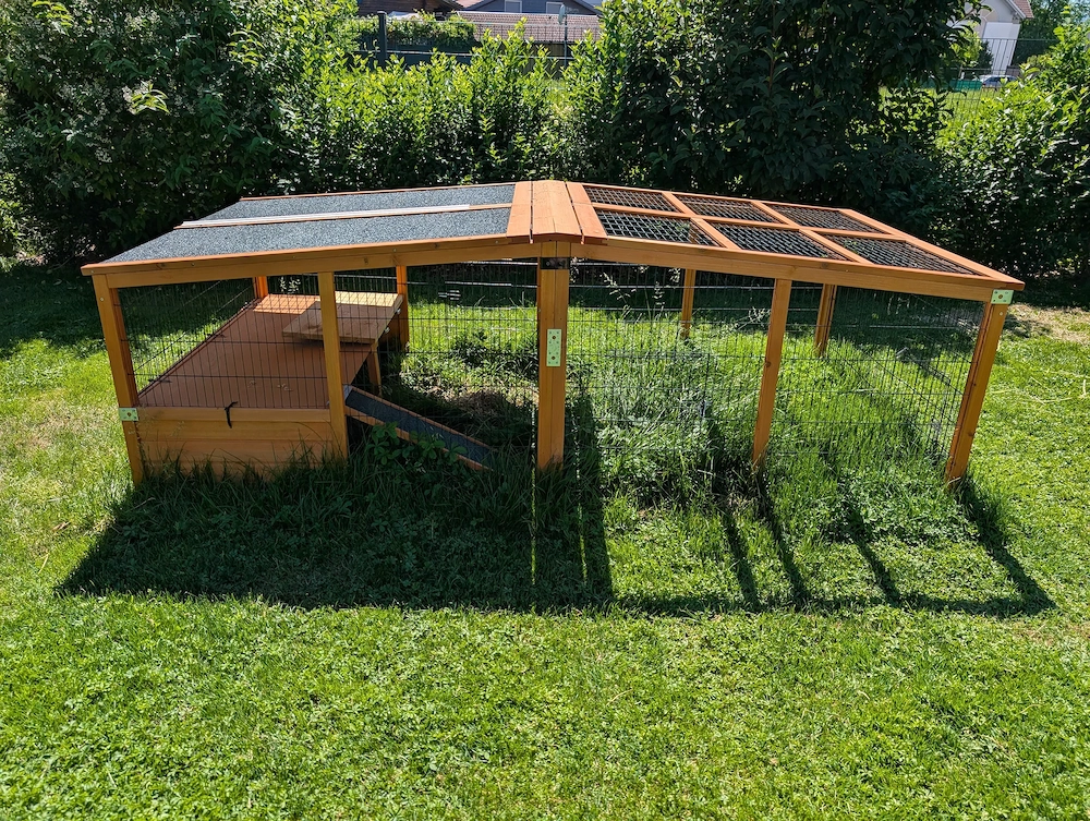 Aussengehege mit Schutzhaus Trixie XL