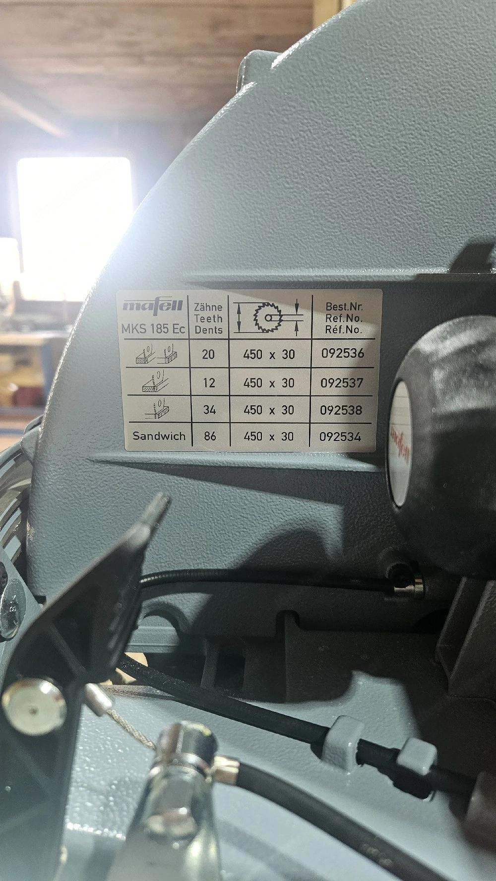 Mafell MKS 185 Ec
