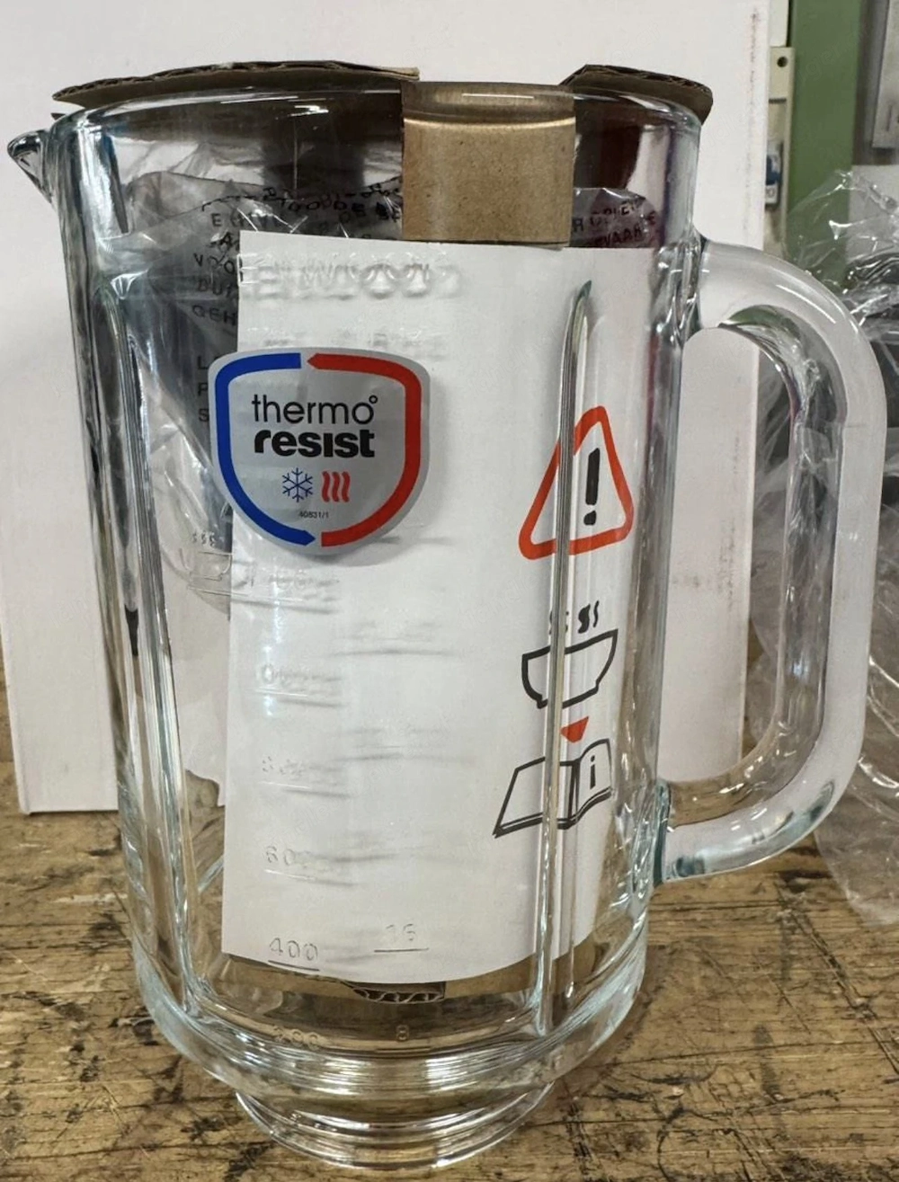 Kenwood Glas-Mixaufsatz ThermoResist KAH359GL   KAH359NS - neu