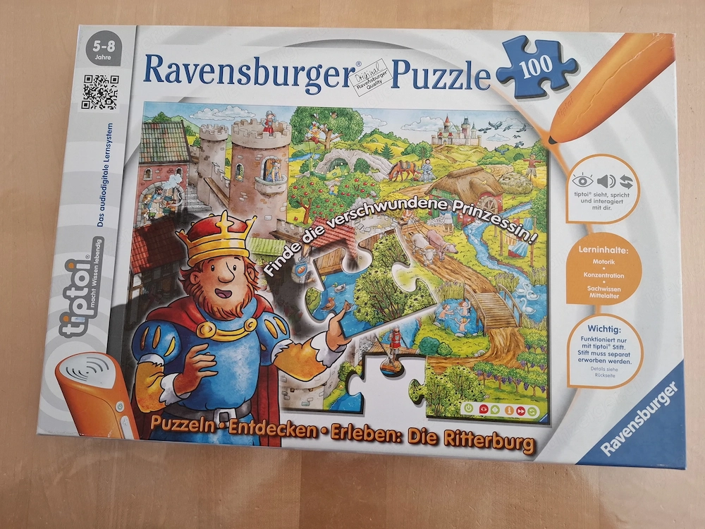 Tiptoi - Ravensburger-Puzzle "Die Ritterburg"