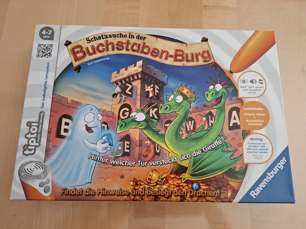 Tiptoi - Ravensburger "Schatzsuche in der Buchstabenburg"