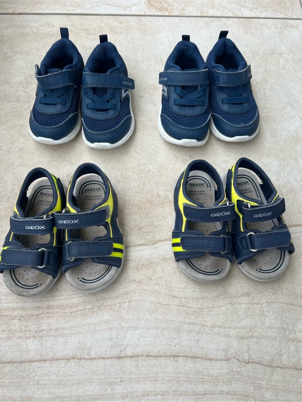 GEOX - Schuhpaket Sandalen und Sneaker