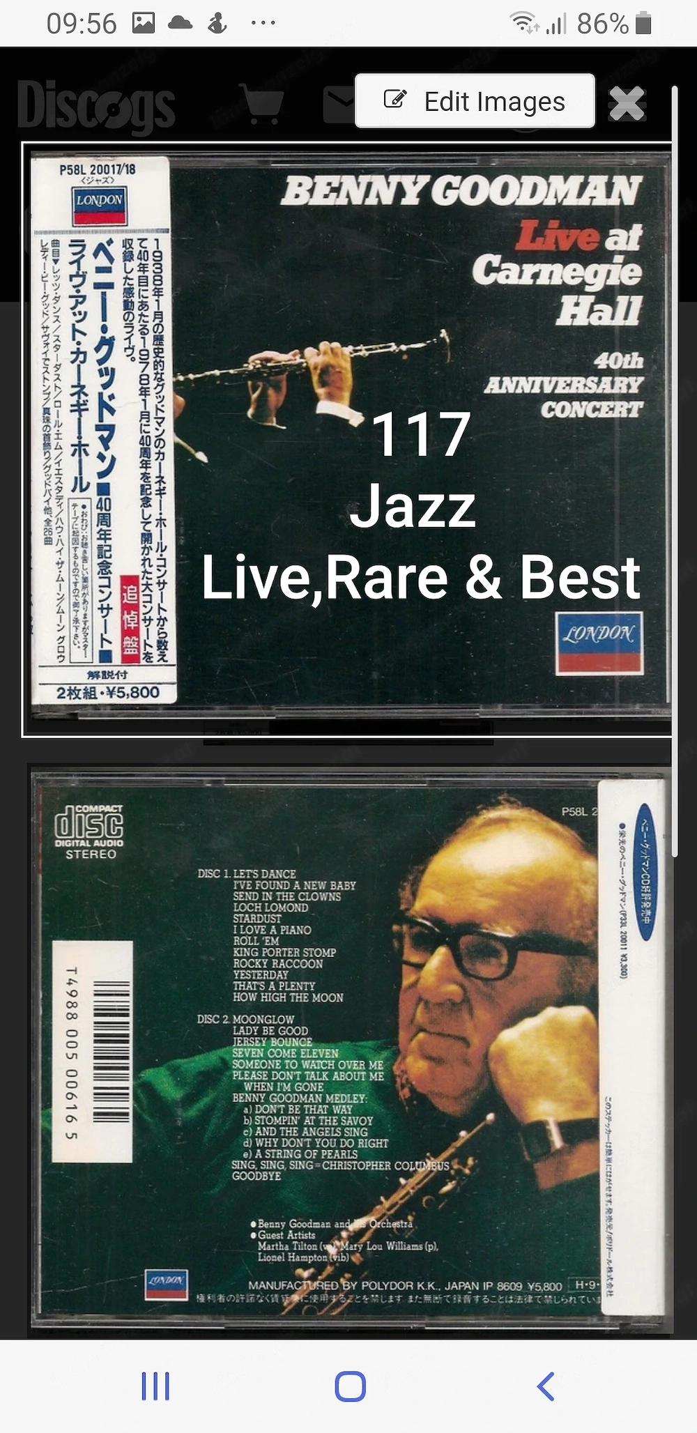BennyGoodman117JazzAZ AaronZzTop AbbaZappa