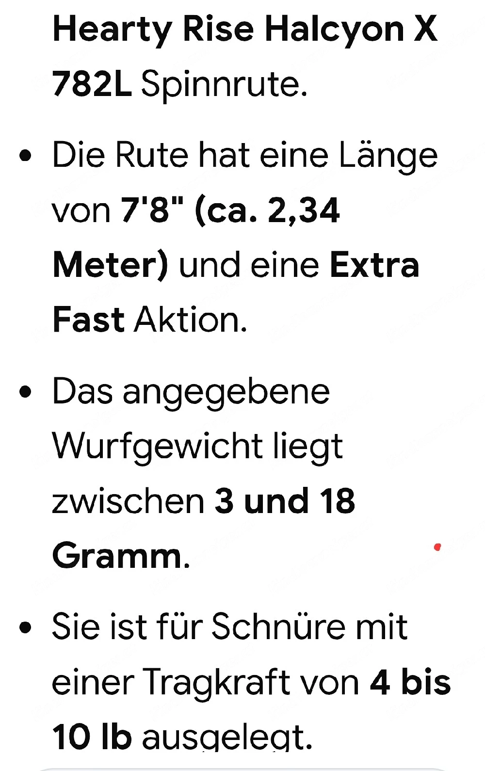 Angelrute, Fischerrute, Forellenrute, UL-Rute