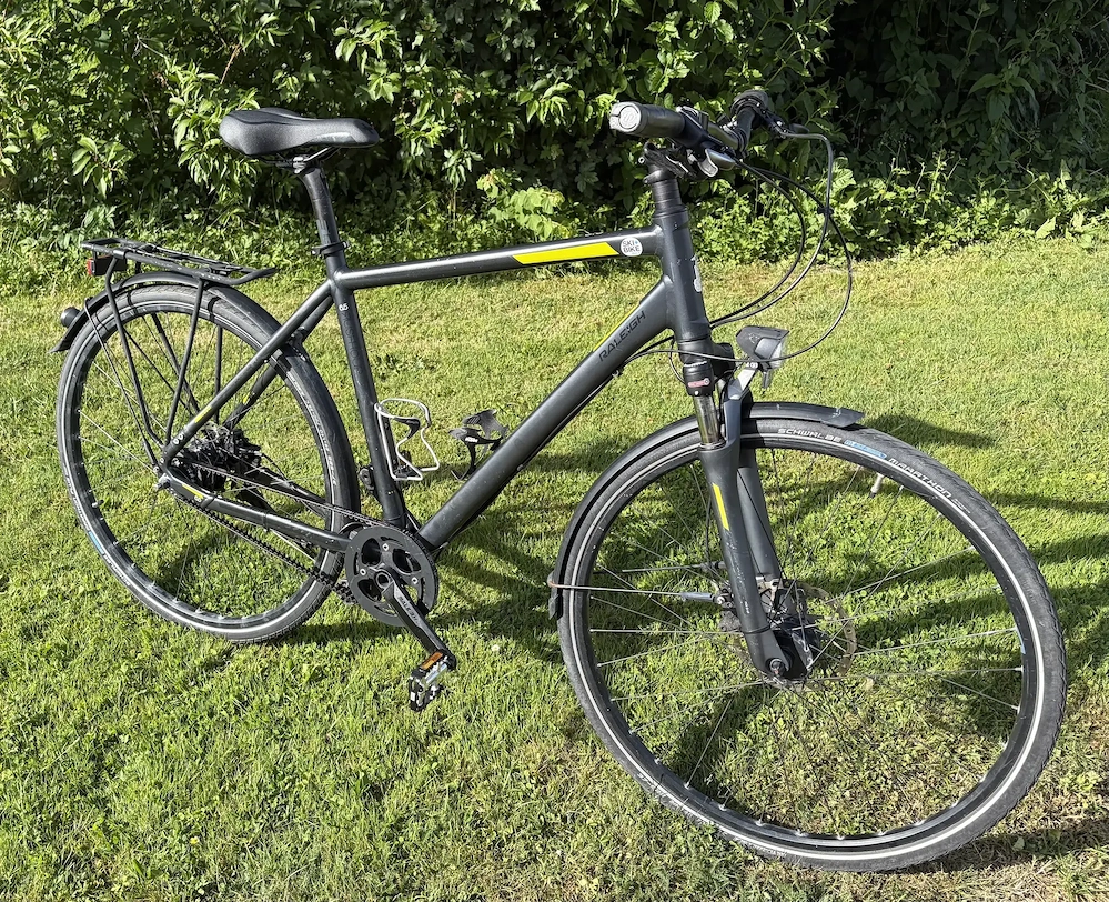Fahrrad RALEIGH Rushhour 6.5 hochwertiges Urban- Trekkingbike mit Riemenantrieb
