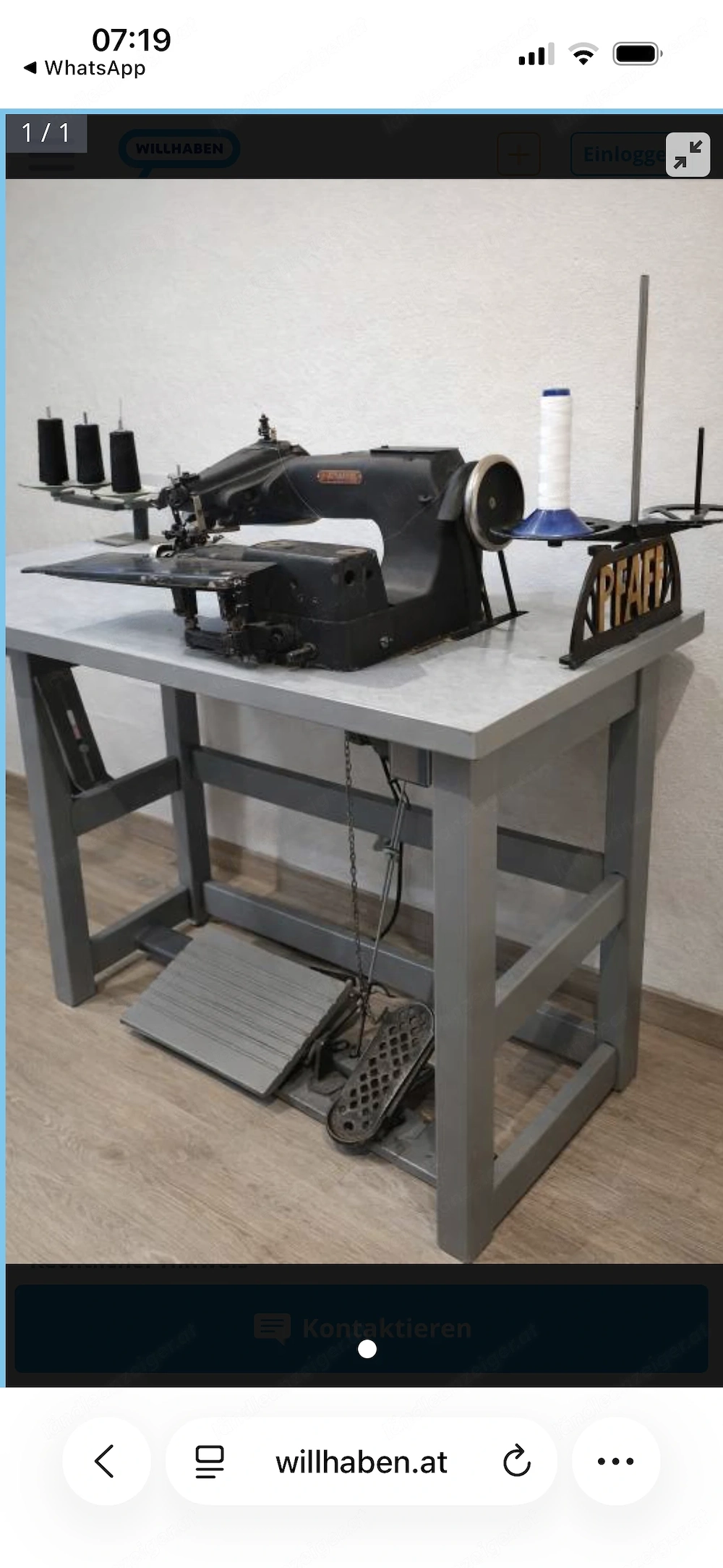Blindstich nähmaschine