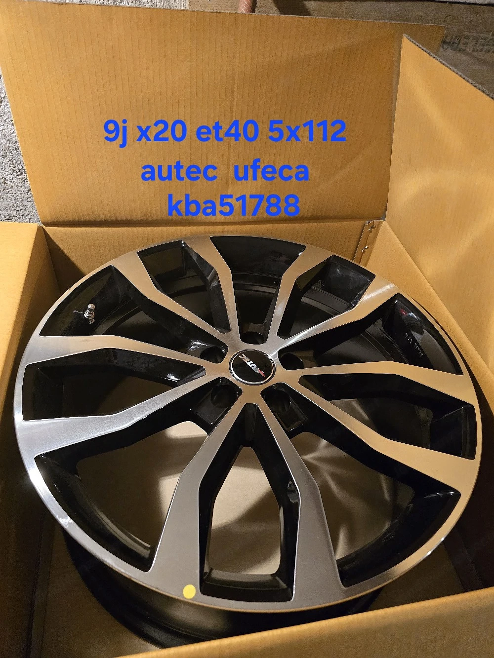 20" 5x112 nagelneue alufelgensatz