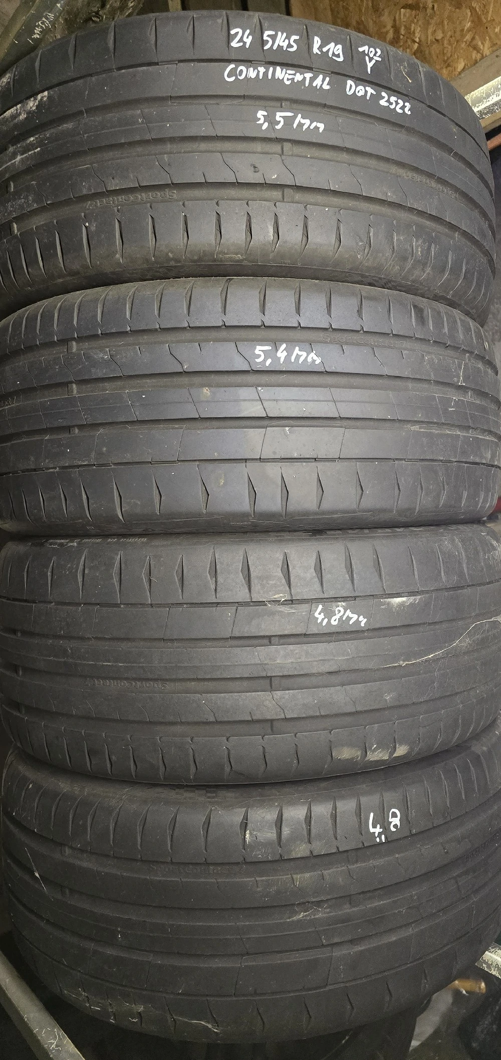 245 45r19 continental sommerreifensatz