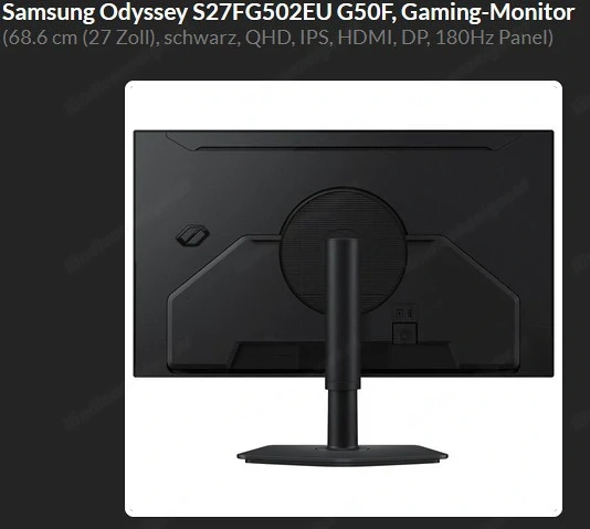 Samsung Odyssey S27FG502EU QHD-Monitor