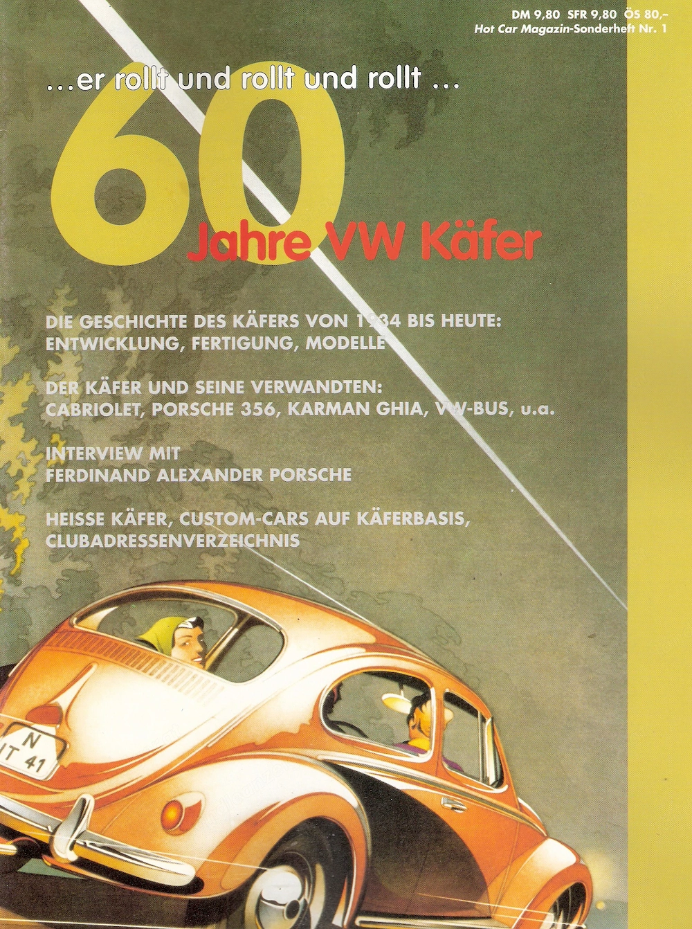 Zeitschriften; Abba - Das Buch, 60 Jahre VW Käfer