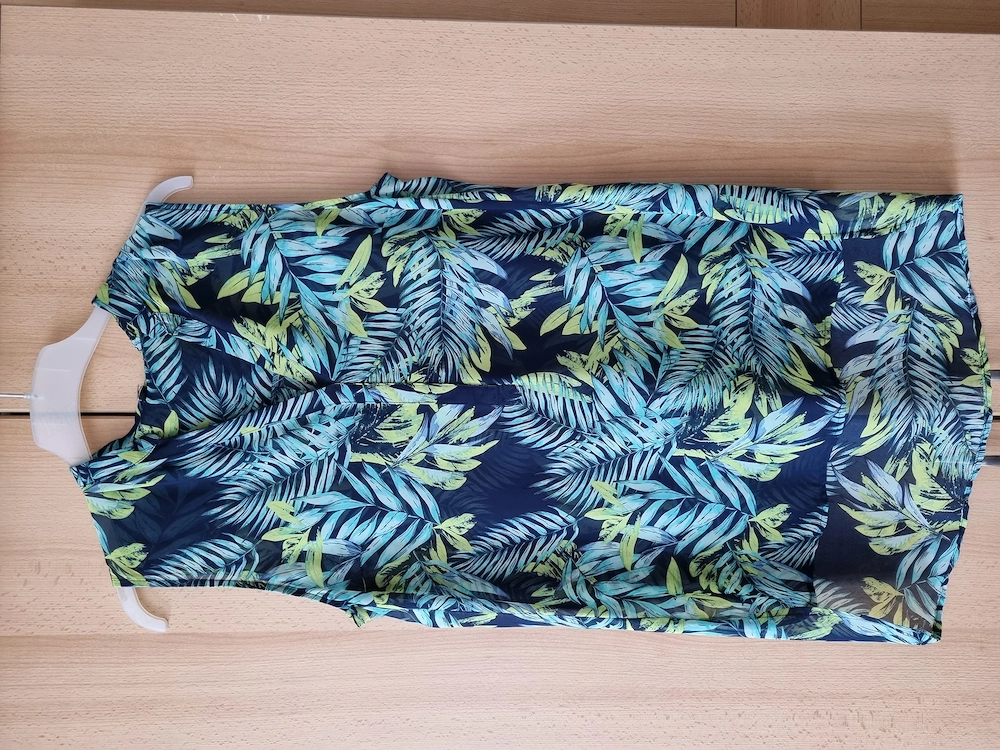Longbluse V-Ausschnitt