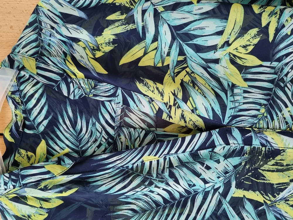 Longbluse V-Ausschnitt