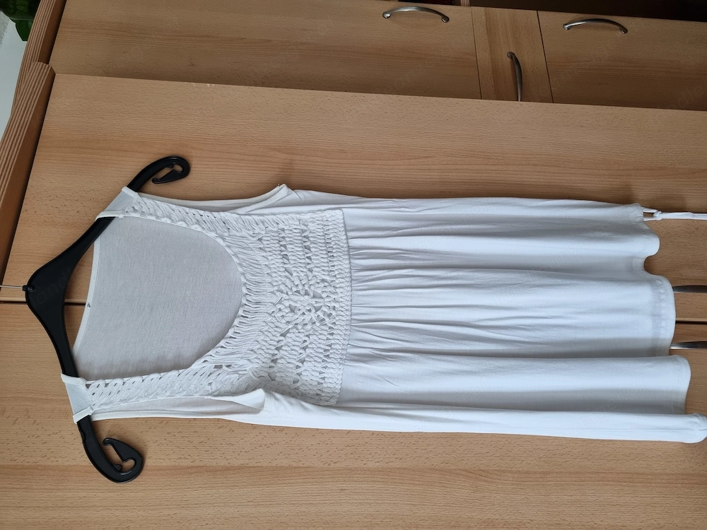 raffiniertes Longshirt weiß