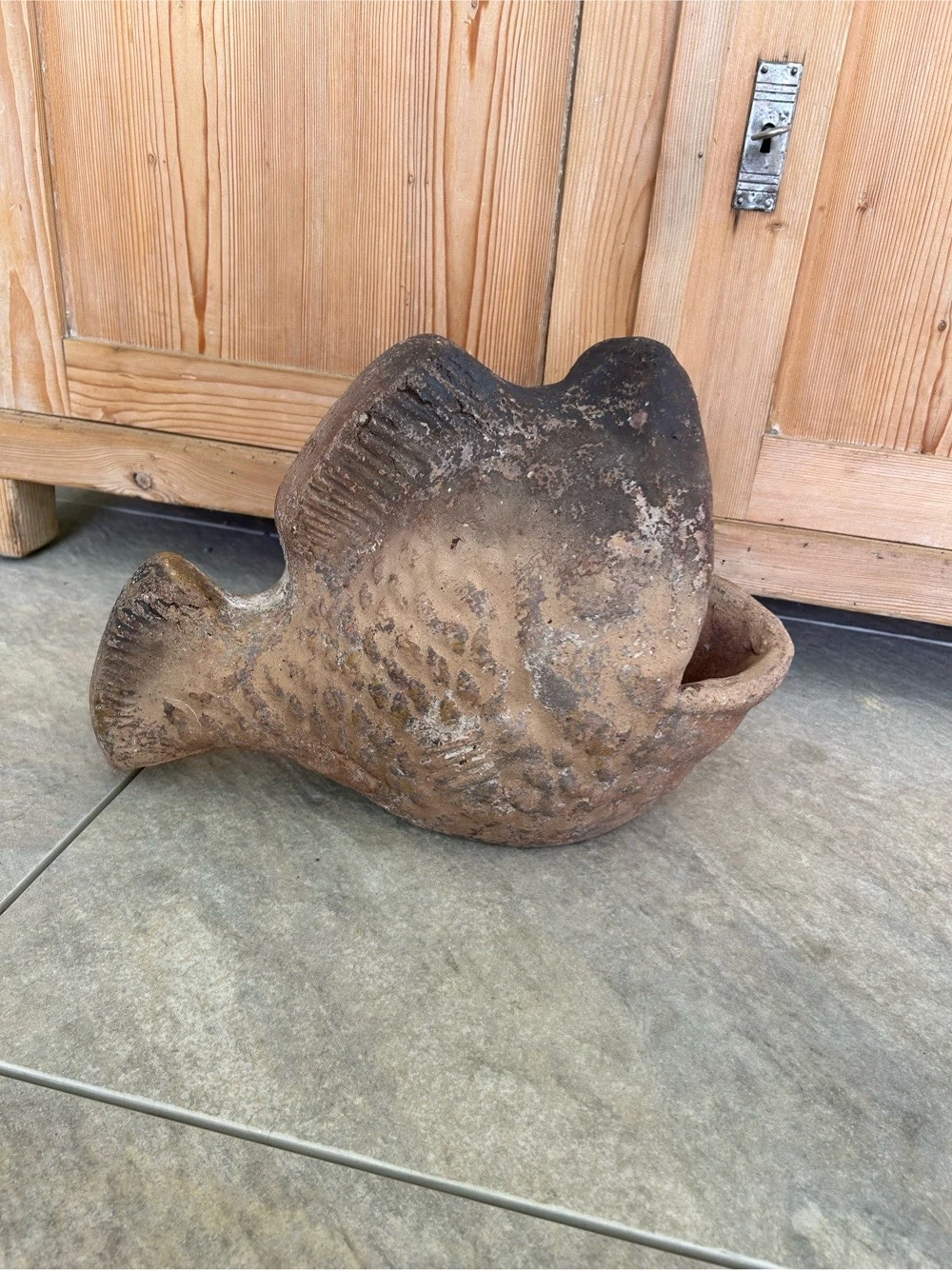 Big Mouth Planta Fish Terrakotta Pflanzengefäß