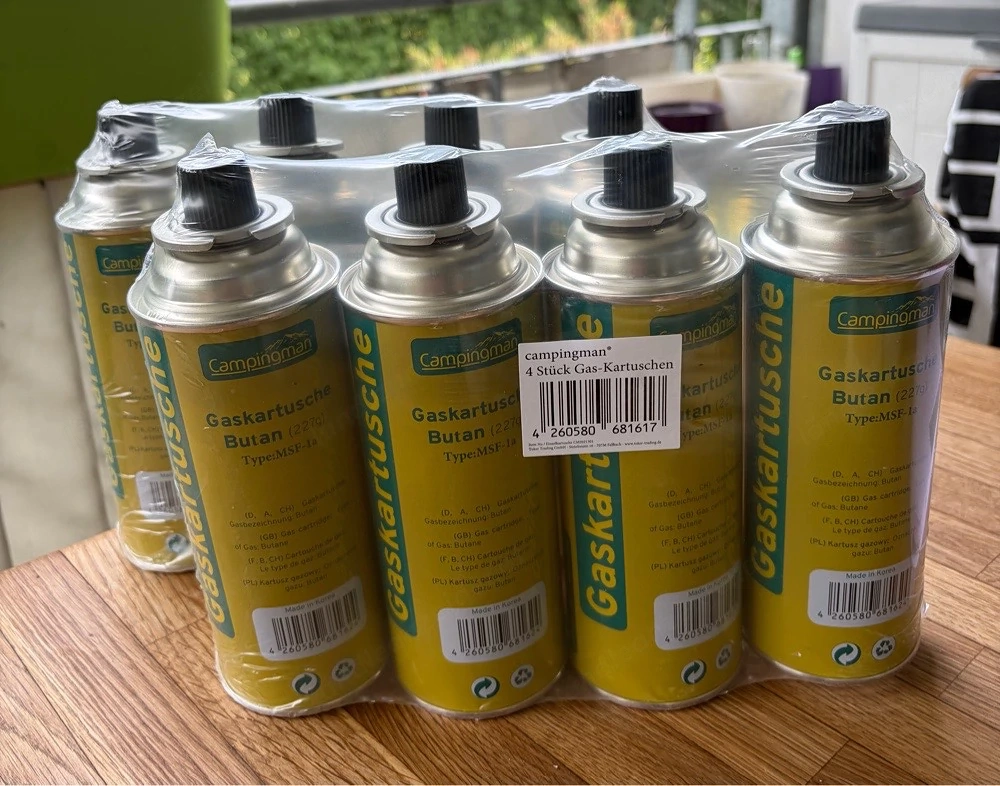Campingman Gaskartuschen
