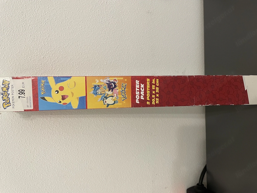 Pokemon Poster Set - Posterpack von 2 Posters (52x38 cm)