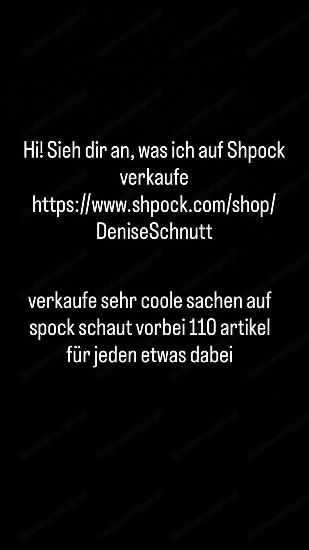 110 artikel auf spock zu verkaufen für jeden etwas dabei