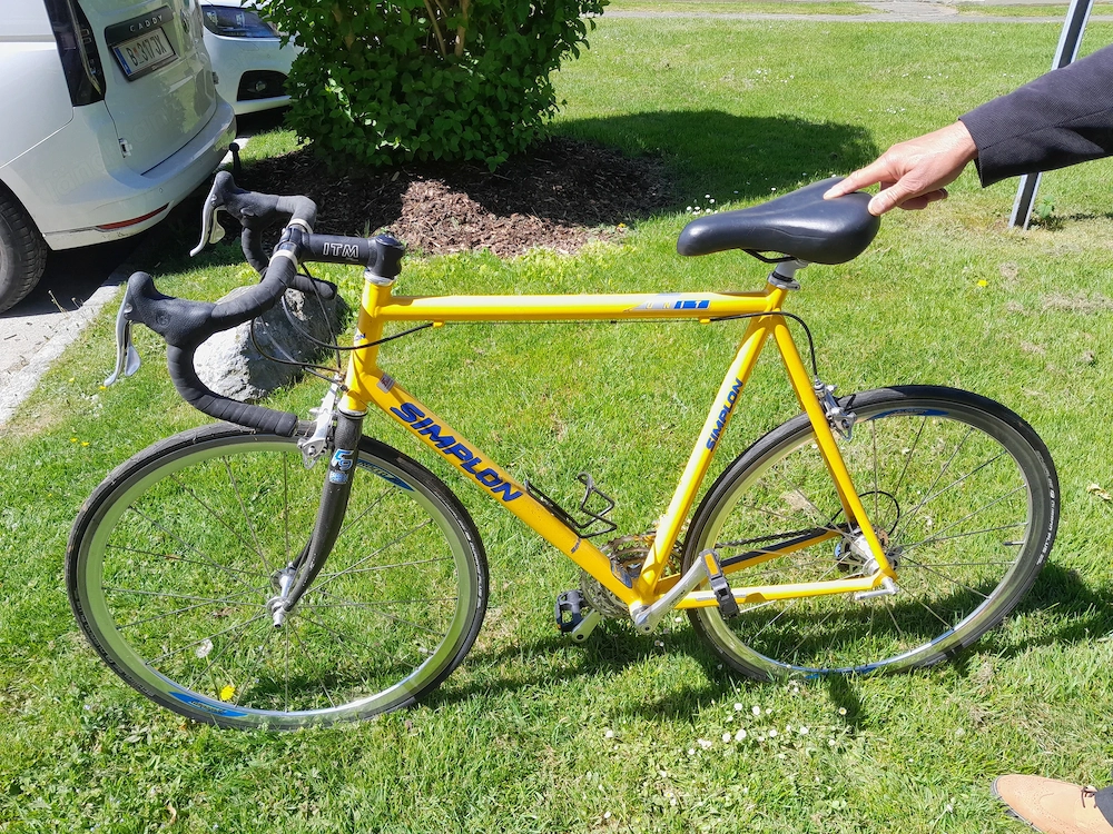 Simplon - "Halb-Retro" Rennrad wartet auf neuen Besitzer.