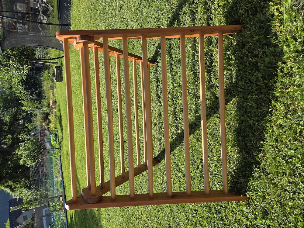 Kletterdreieck mit Rutsche