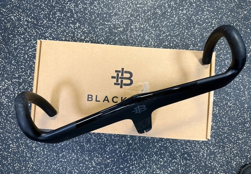  Black Inc Aero Carbon Lenker Vorbau, neuwertig 