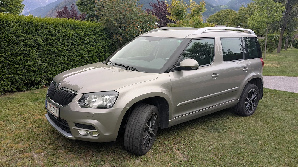 Skoda YETI Style 4x4 110 PS, Diesel 2016, 102000 km vorgeführt + Serv.bis Mai 27+ 4 Mon, unfallfrei
