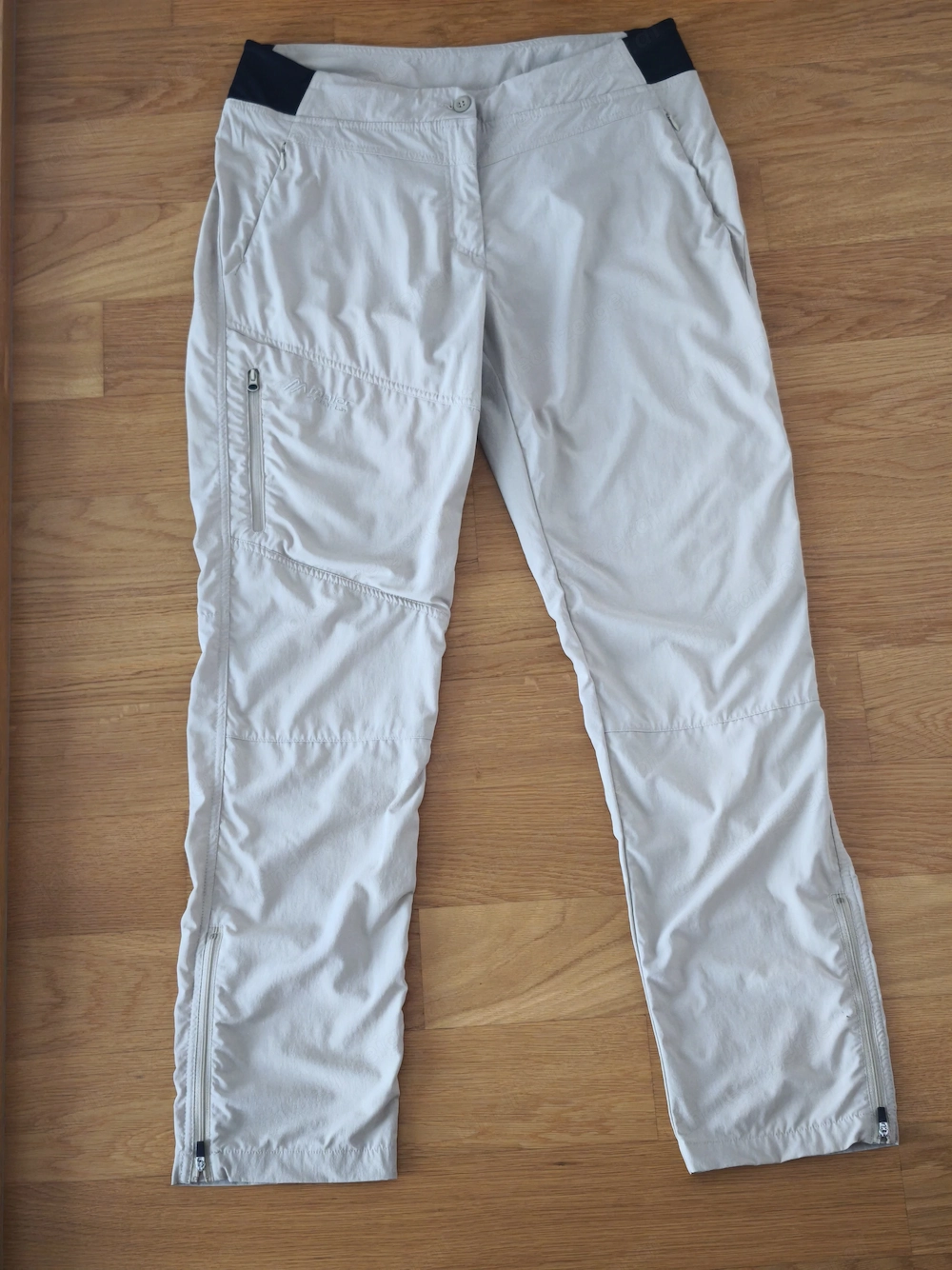 Maier Sports Damen Trekkinghose, Wanderhose beige Gr. 21 (42) Inara Vario 