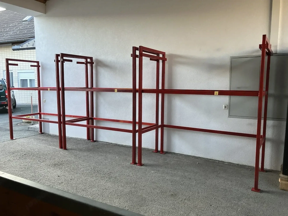 Biete 3 St  Stahl-Lagerregale