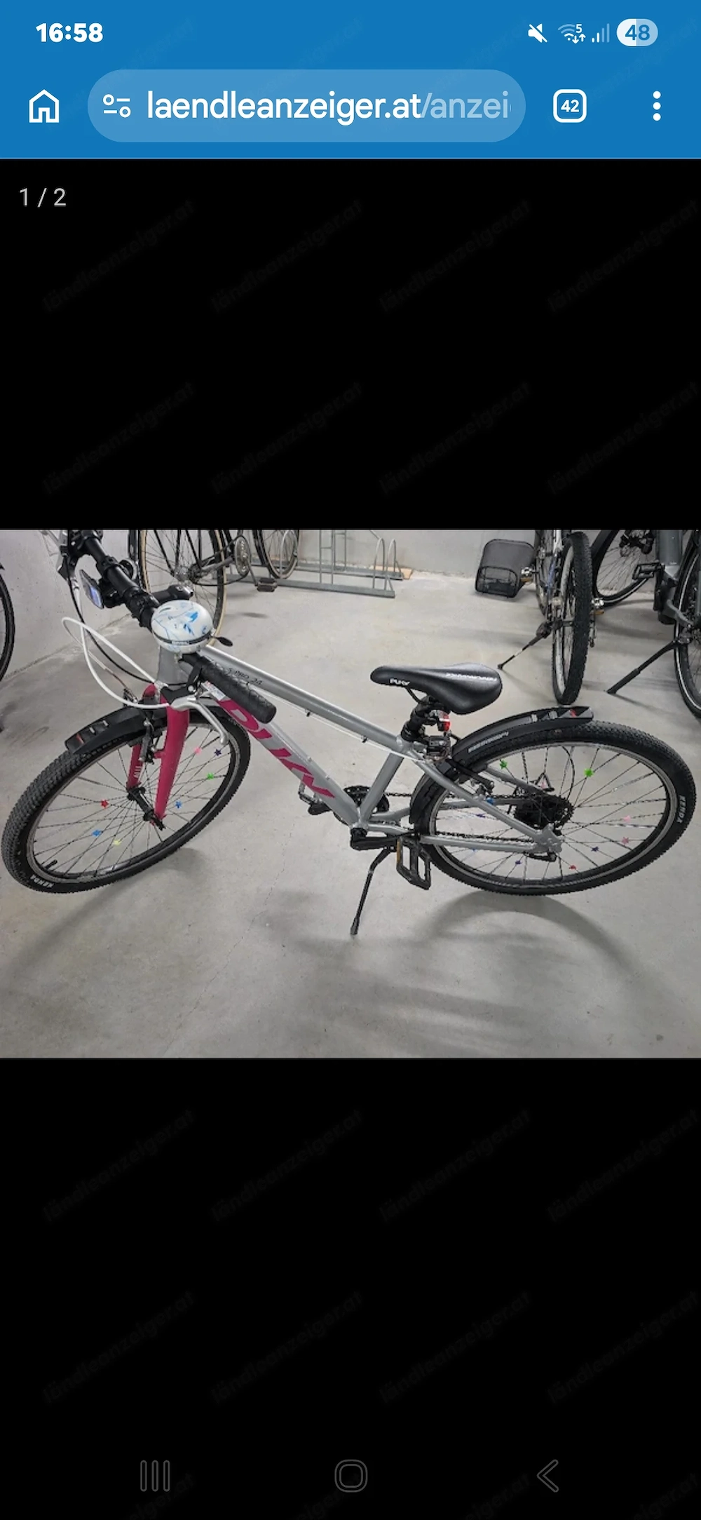 Puky LS Pro 24 Zoll Leichtfahrrad