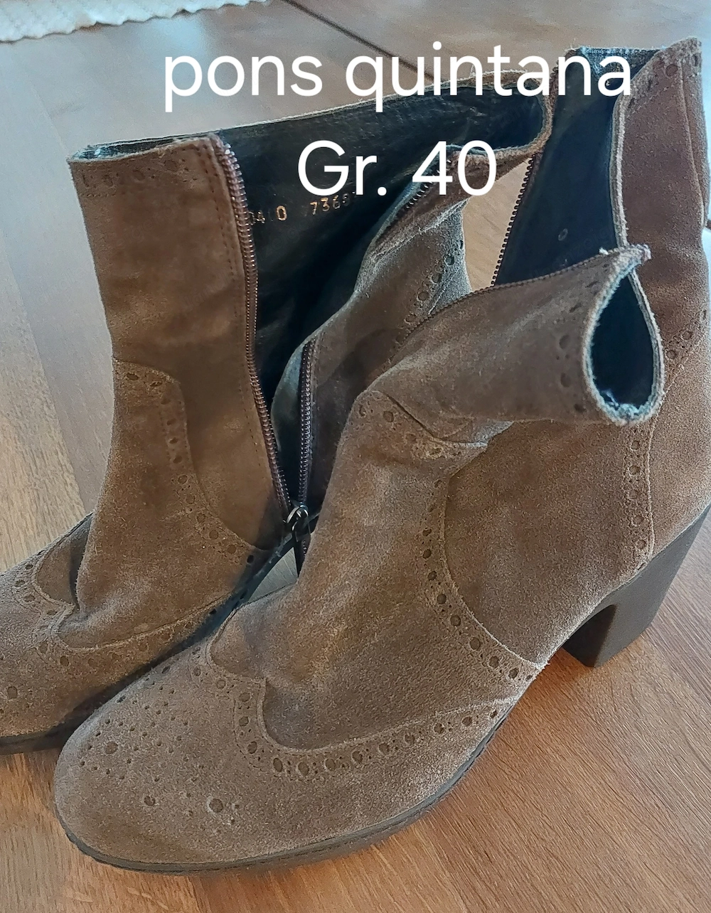 Damen Stiefeletten,  Pons Quinttana, Gr.40  neu 