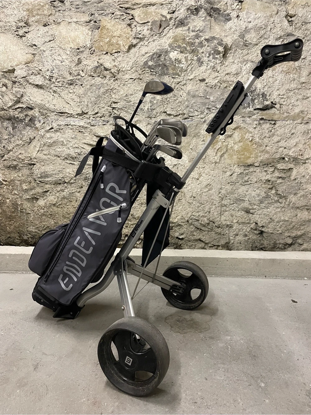 Golf Set Anfänger - Golf Schläger Bag Trolley