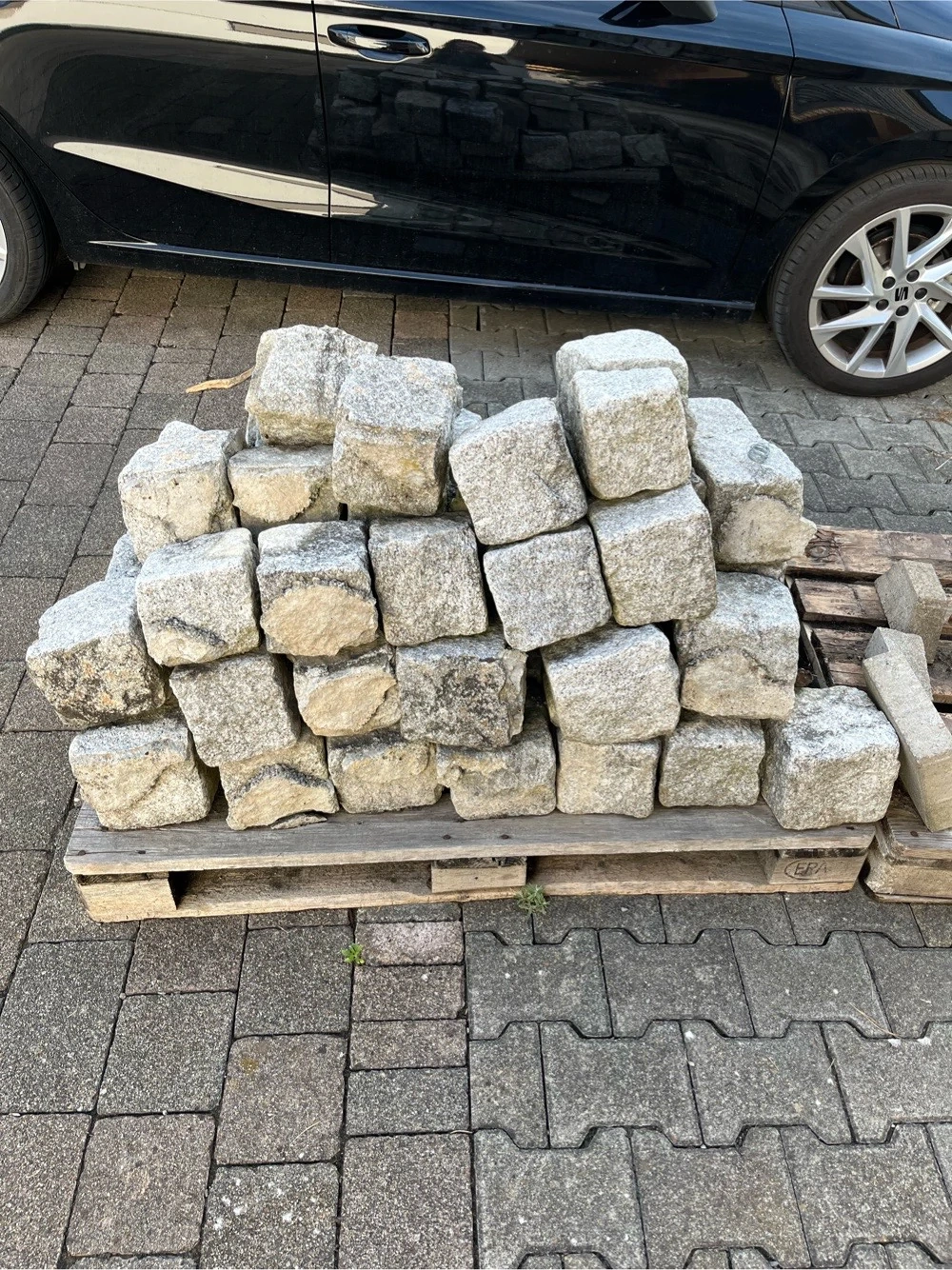 zu verschenken - Pflastersteine 