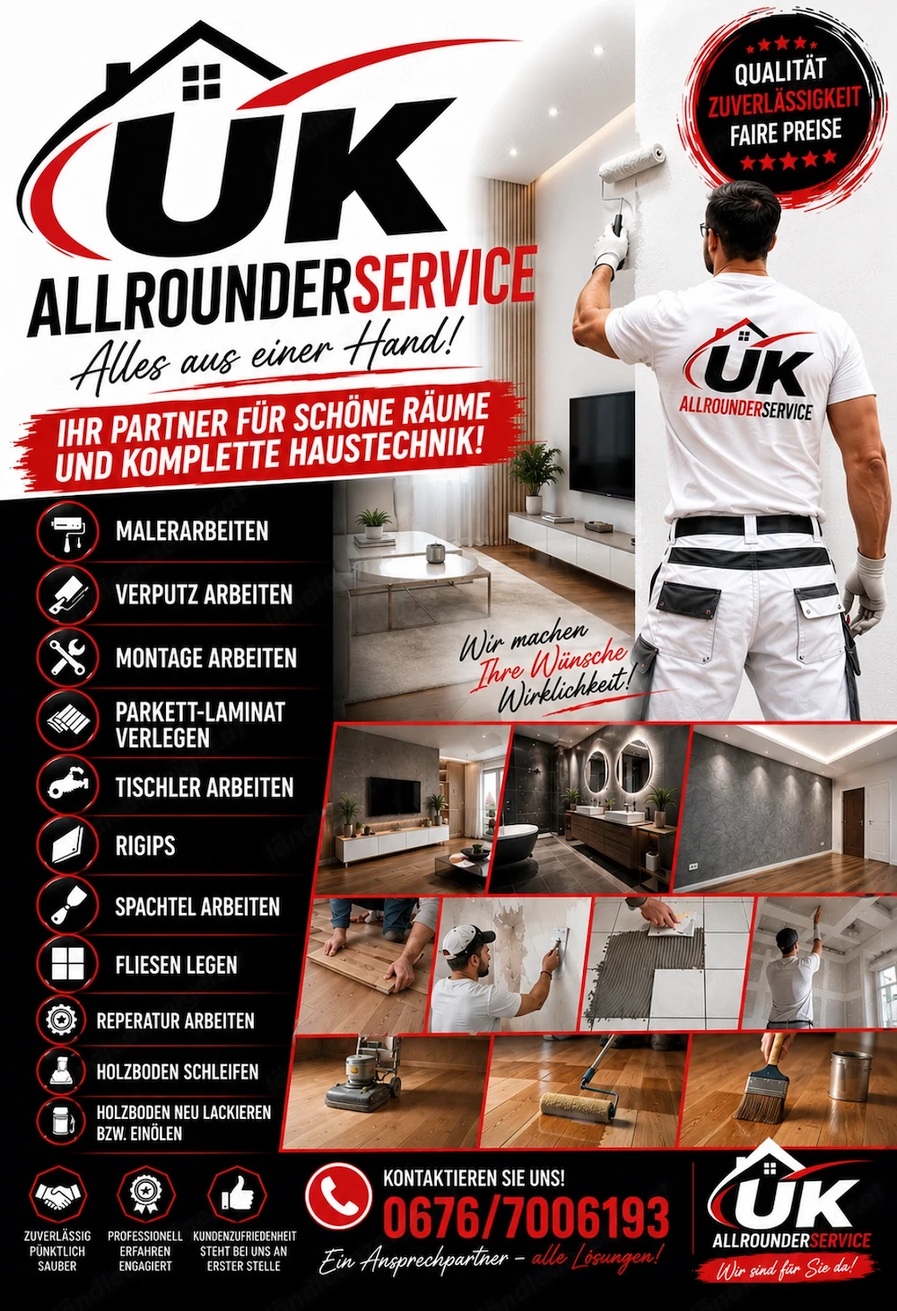 Handwerker-Allrounderservice
