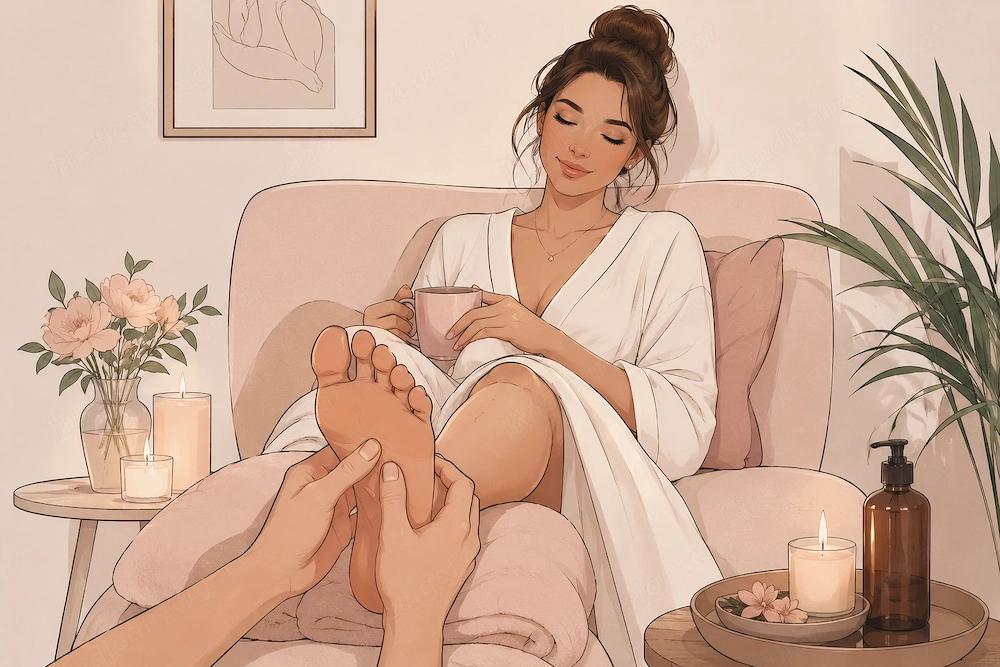 Fußmassage für Frauen