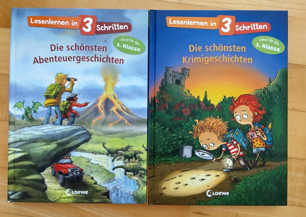 Kinderbuch - Lesen lernen in 3 Schritten 