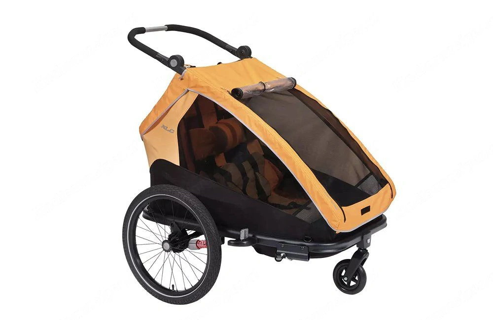 XLC Kinder-Fahrrad-Anhänger Kiki DUO S