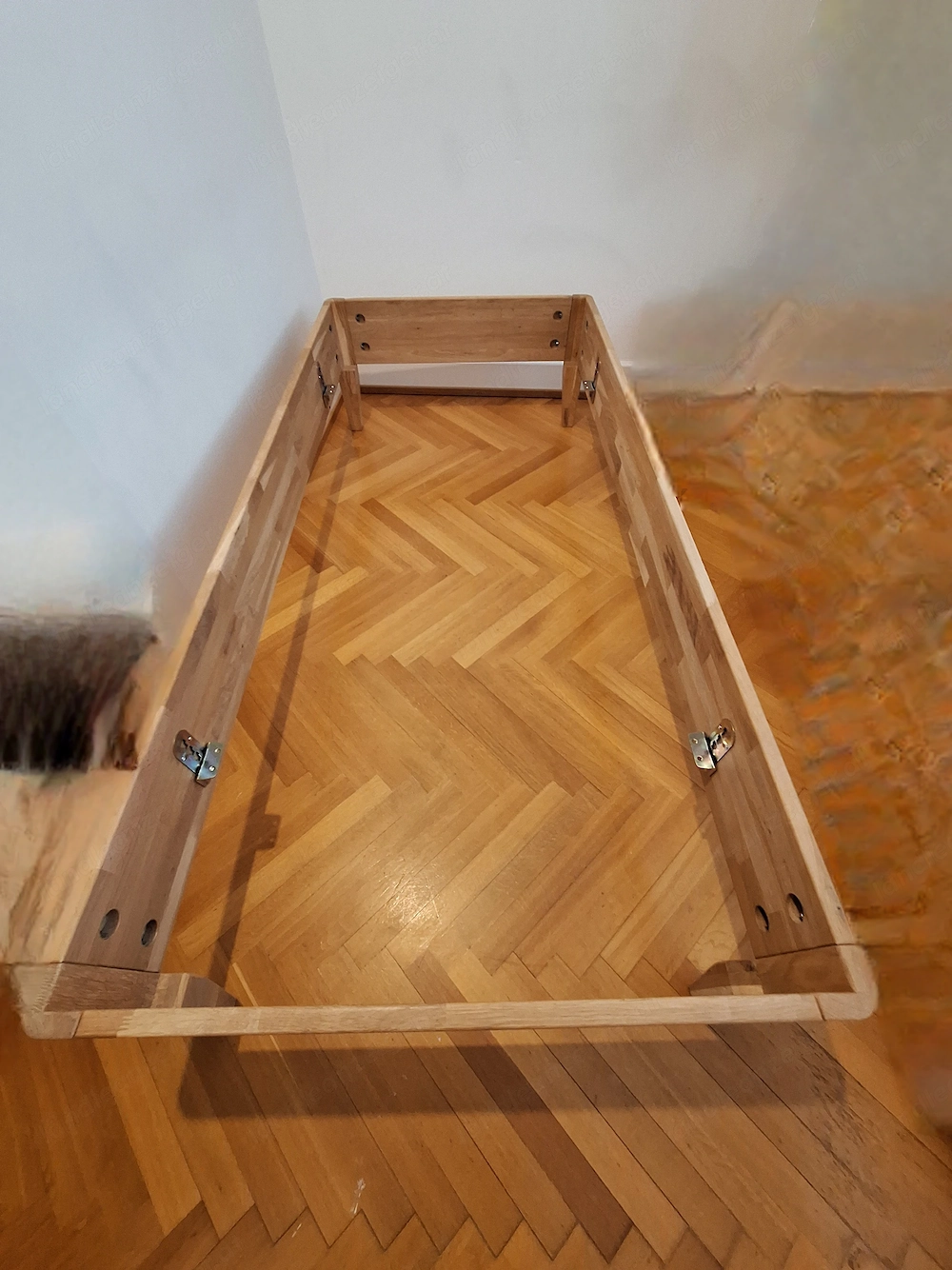 Holzbett 90 200 cm stabil