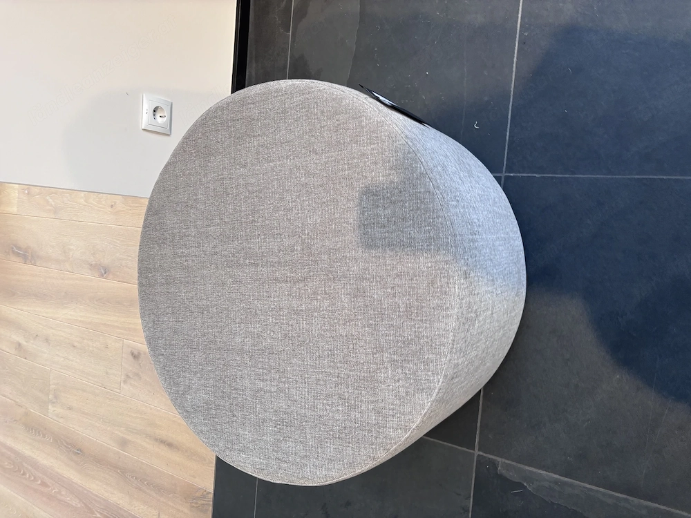 Hocker Rund - 70 cm in grau