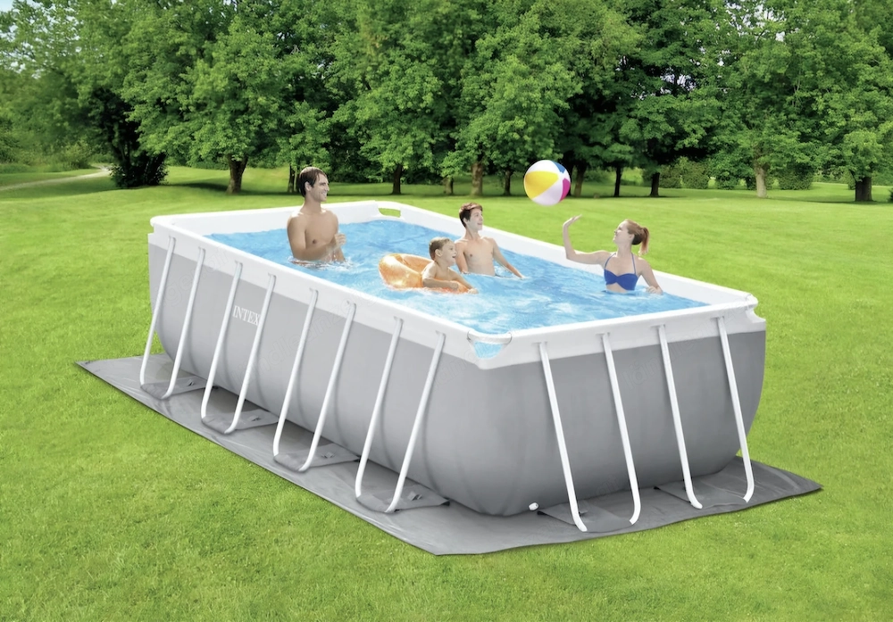 Frame Pool Set Prism Quadra 400 x 200 x 122 cm