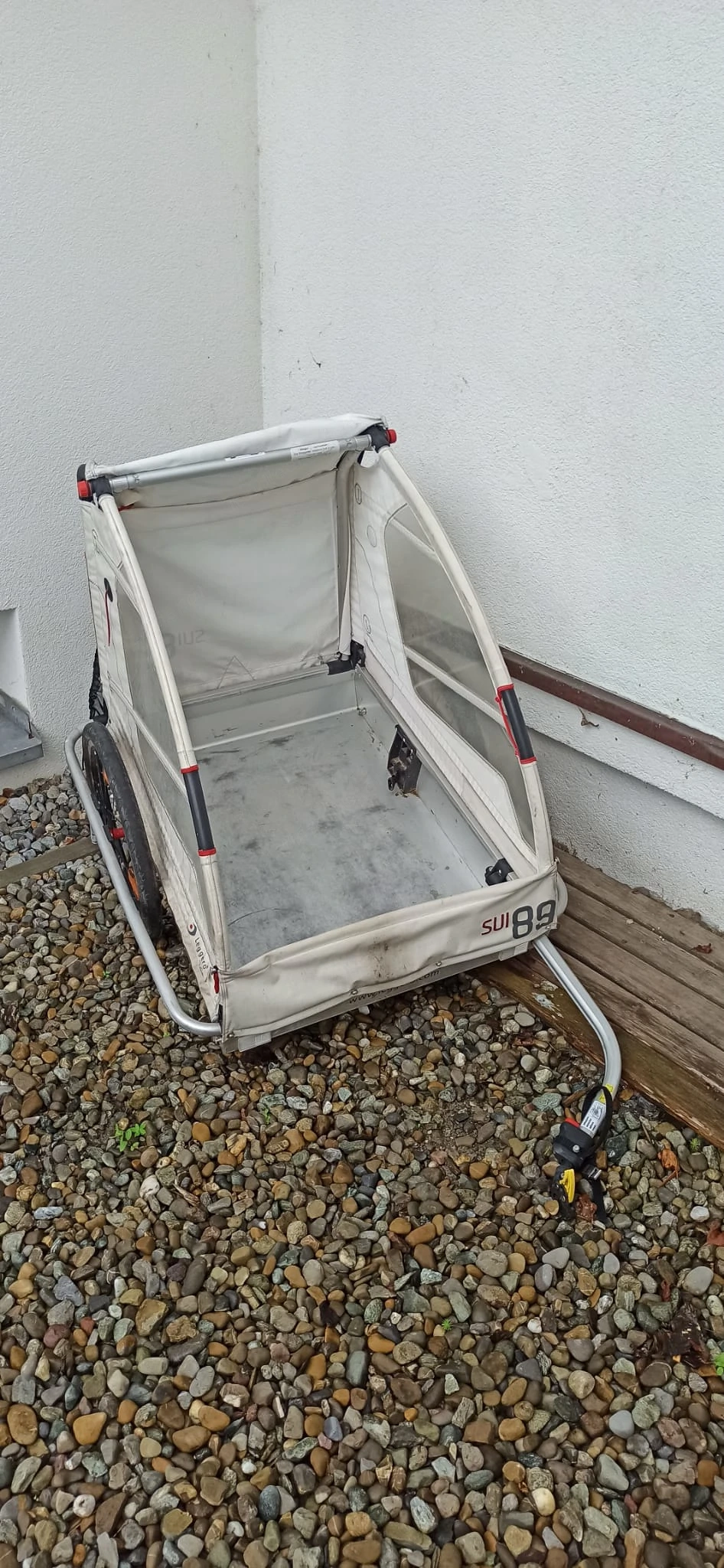 Leggero Fahrradanhänger als Transportanhänger oder für den Hund 