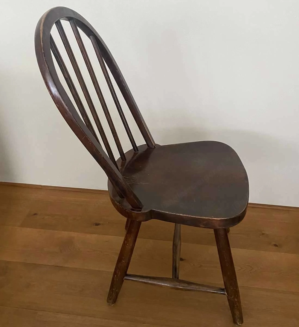 10 originale THONET Wirtshausstühle um 1900 - Bugholz Klassiker - mit Etikett