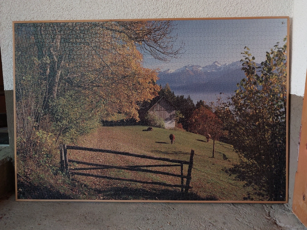 Puzzle Berglandwirtschaft