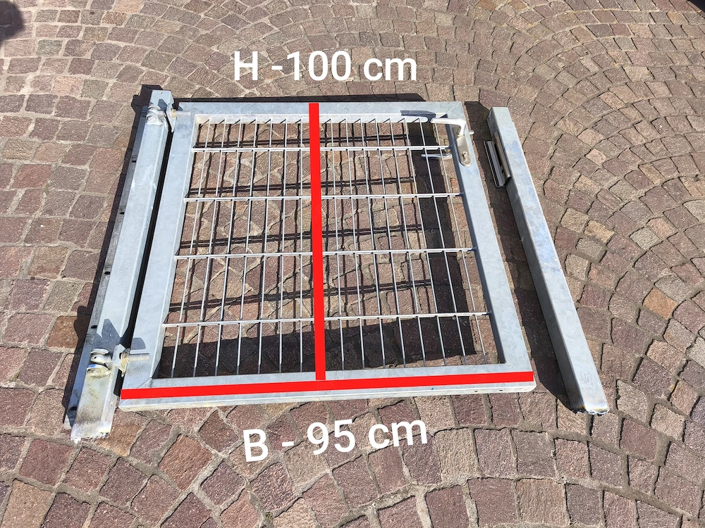 Stabiles Metalltor   Stalltor verzinkt